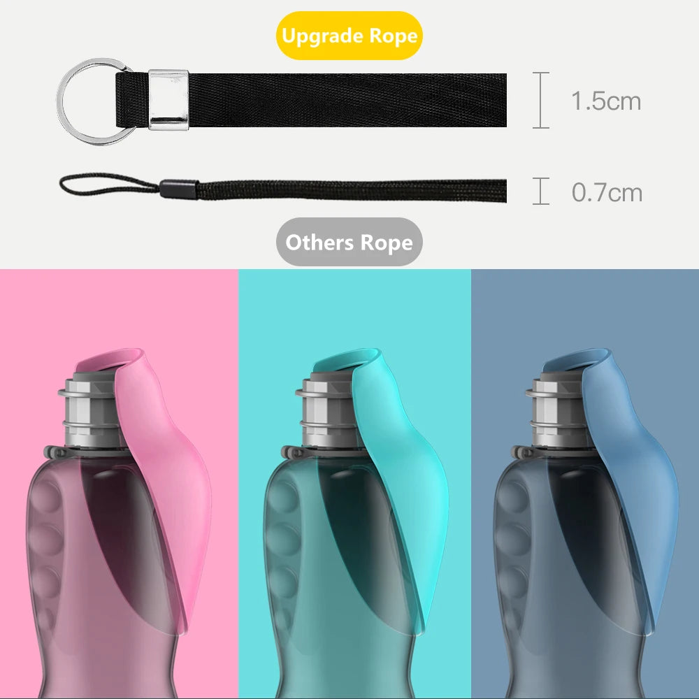 Large Capacity Portable Dog Water Bottle