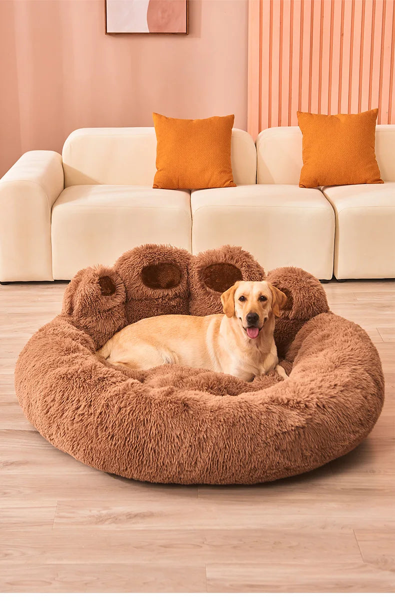 Luxury Fluffy Calming Dog Bed
