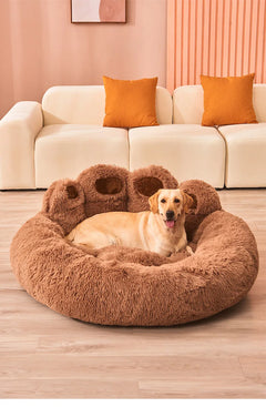 Panier Apaisant Luxueux et Douillet pour Chien
