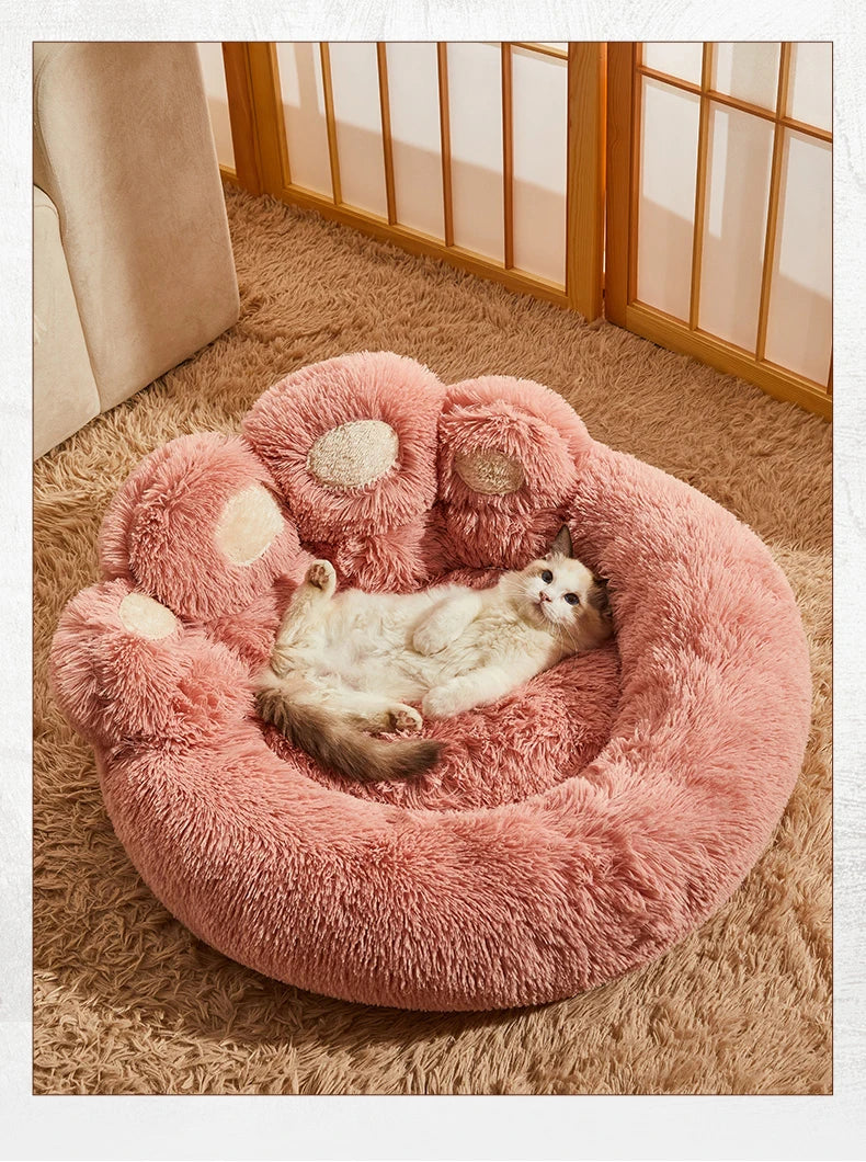 Luxury Fluffy Calming Dog Bed