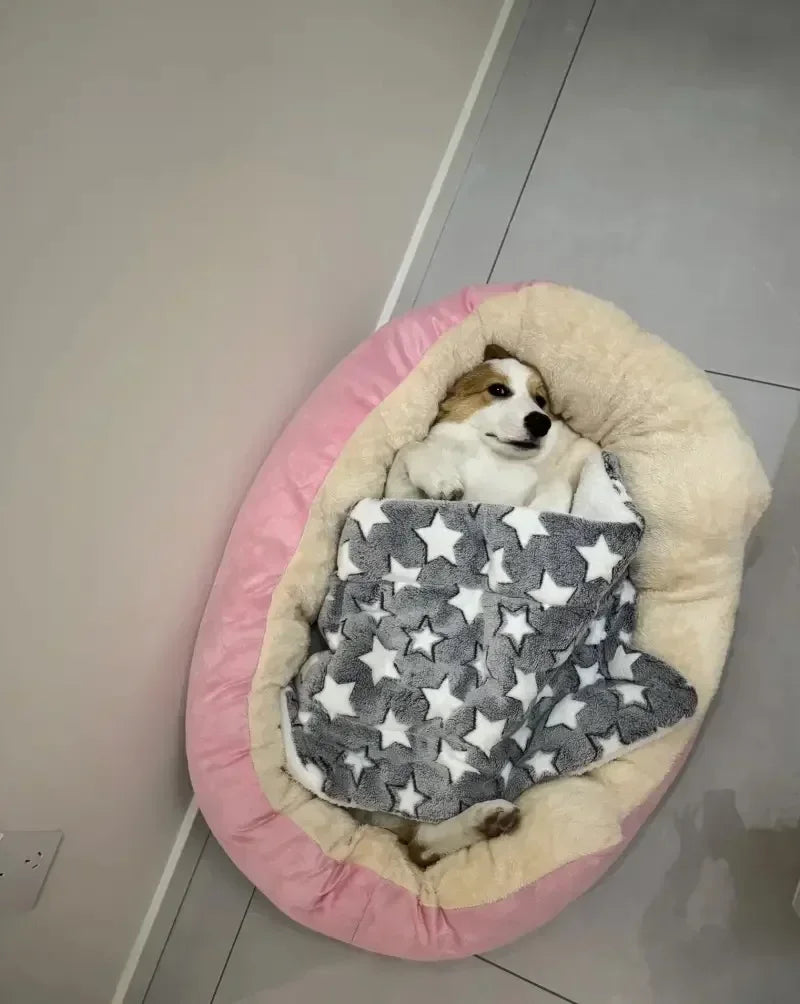 Ultra Soft Washable Dog Bed | Cozy Pet Sofa Cushion