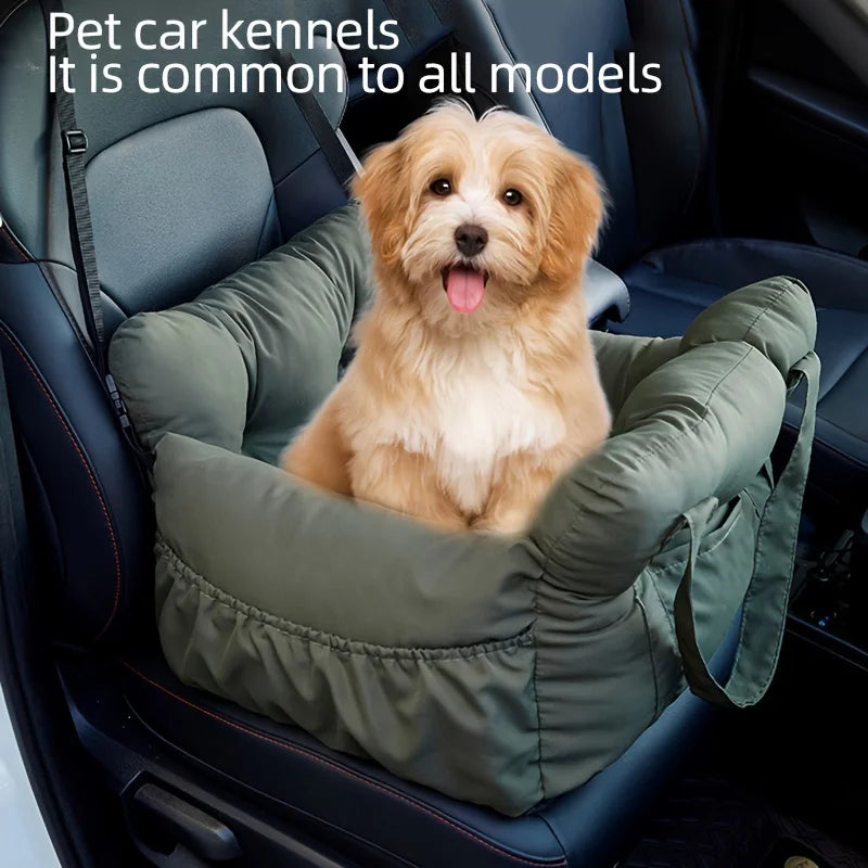 Premium Dog Car Seat with Safety Belt