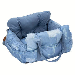 Siège Auto Premium pour Chien avec Ceinture de Sécurité