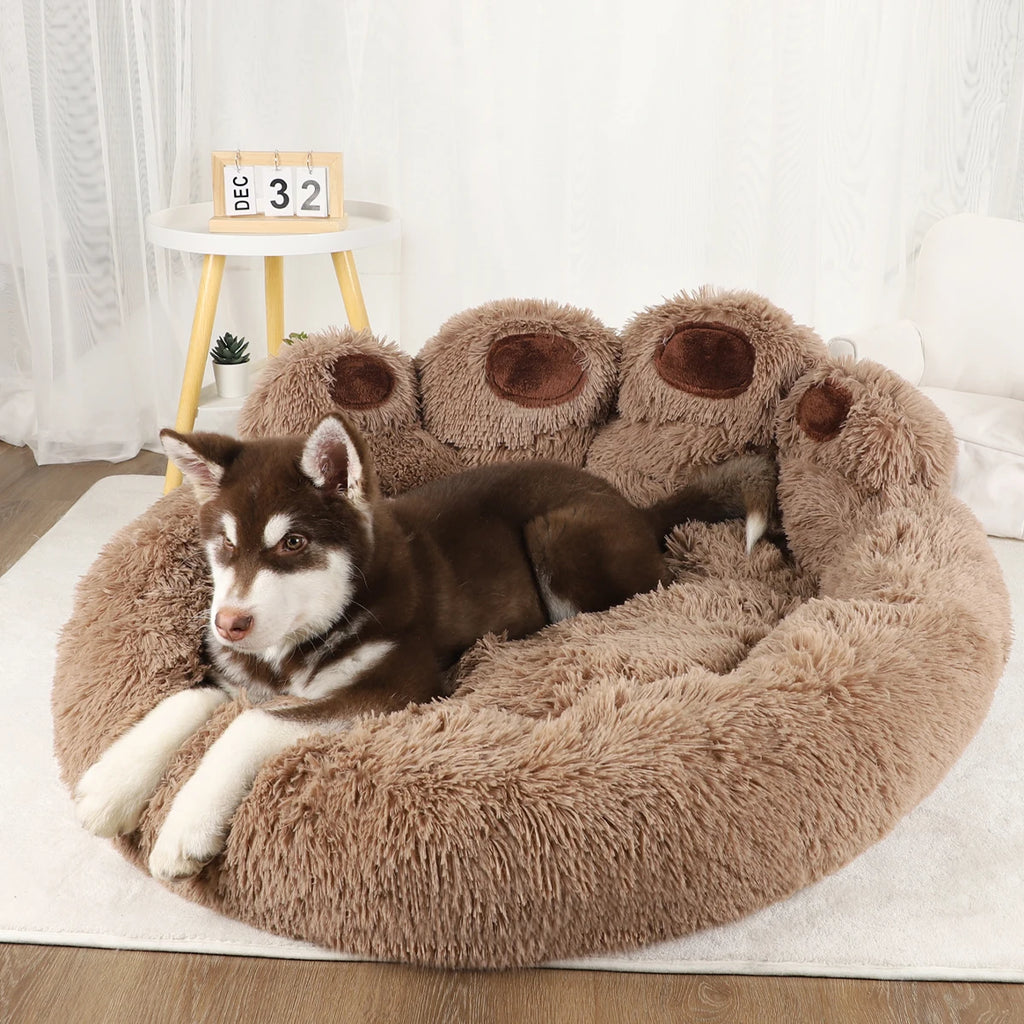 Luxury Fluffy Calming Dog Bed