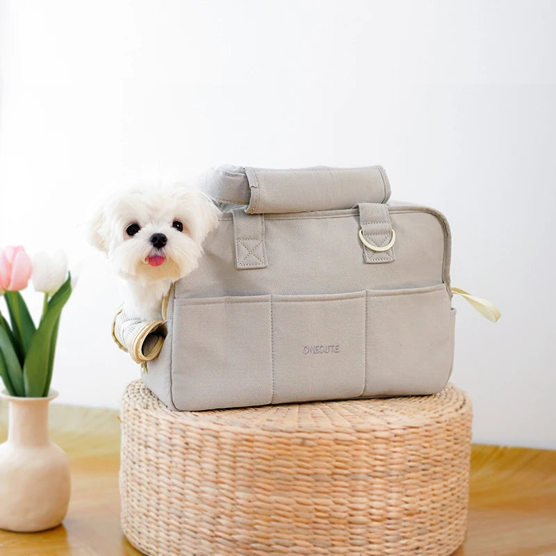Soft Travel Shoulder Bag for Small Dogs & Cats